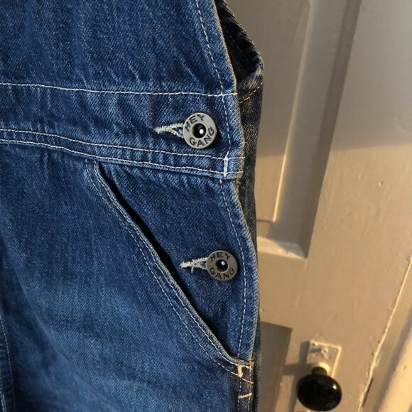 Hey Gang Knee Patch Overalls - Picture 4 of 7